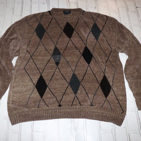 Men's brown sweater by Docker's Size XL - Picture 1 of 5